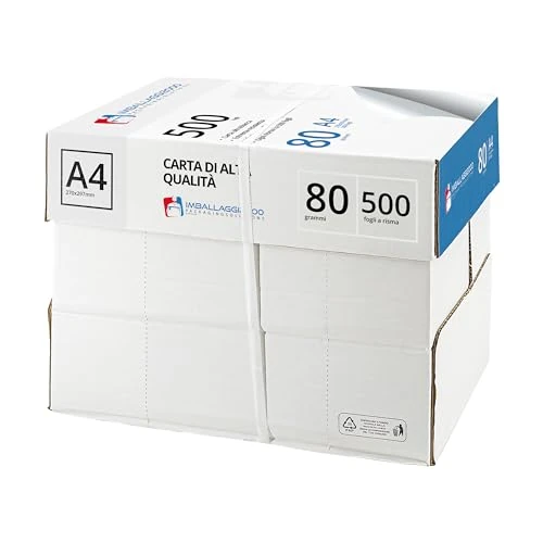 Emballages 2000 – Papier pour impression multi-usage, 80 g/m², a4 lot de Ramettes