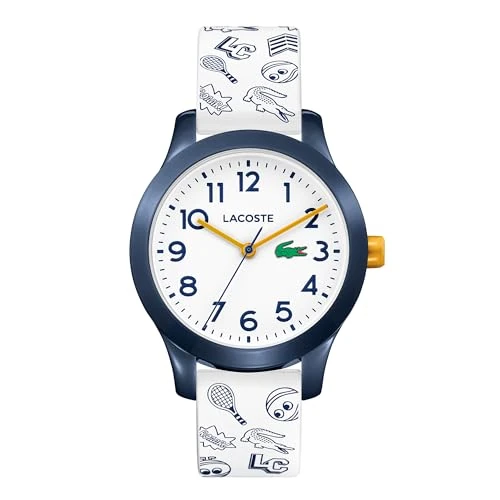 Offre limitée : Lacoste Montre à Mouvement à Quartz Trois Aiguilles pour Enfants Collection LACOSTE.12.12 Kids avec Bracelet en Silicone de 34.99 EUR à 34.99 EUR (remise 0%)