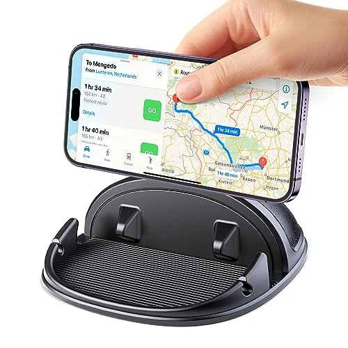 Offerta a tempo: Beeasy Porta Cellulare Auto, Supporto Telefono Auto Cruscotto Universale, Silicone Antiscivolo Portatelefono da Automobile per iPhone 17 16 15 14 13 12 Pro Max/Samsung/Huawei/Xiaomi/Redmi/Smartphone - 36% da 23.99 € a 15.33 €