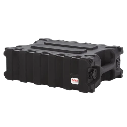 Gator Cases Pro-Series Molded Mil-Grade PE Rack Case; 3U 13" black (G-PRO-3U-13)