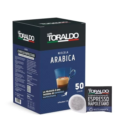 Zeitlich begrenztes Angebot: CAFFÈ TORALDO - MISCELA ARABICA - Box 50 PADS ESE44 7g von 21.91 € auf 21.91 € (0.00% Rabatt)