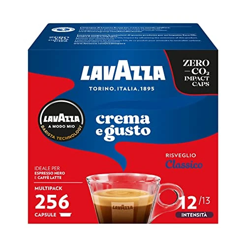 Lavazza A Modo Mio Coffee Pods Espresso Crema e Gusto - 16 Pack of 16 (256 capsules)