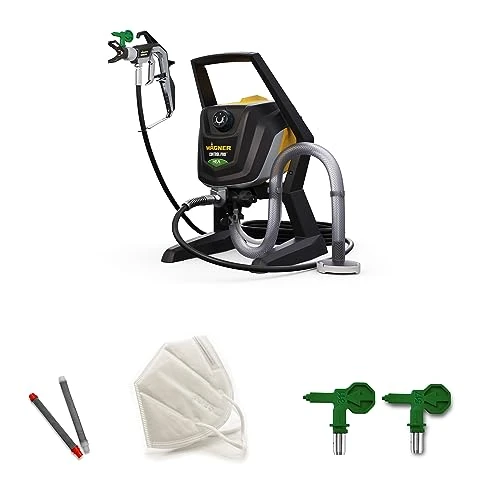 Tijdelijke aanbieding: WAGNER Airless Verfspuitsystemen Control Pro 250 R voor muur/latexverven, lakken & houtbeschermingsmiddelen/beits, 15 m²-2 min, drukregeling, 110 bar, slang 9 m van 407.20 EUR naar 407.20 EUR (korting 0%)