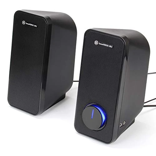 Offerta a tempo: GOgroove Altoparlanti per Computer SonaVERSE UB2 Altoparlanti per PC USB con Tecnologia multimediale per Desktop e Laptop - Driver a 2 Vie per Maggiore chiarezza e Bassi - 0.00% da 27.99 € a 27.99 €