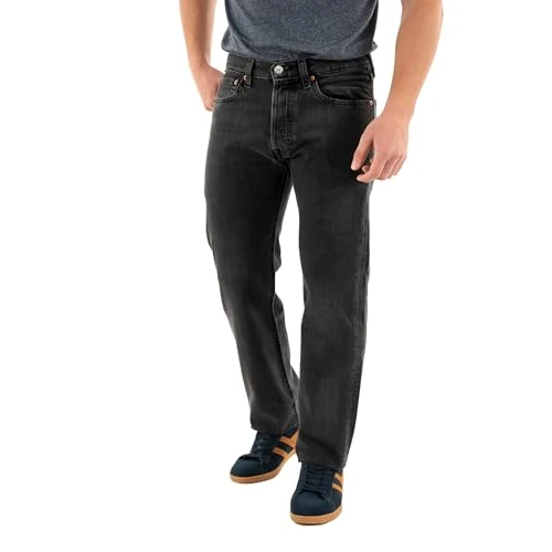 Offerta a tempo: Levi's Uomo 501 Original Fit Jeans, Nero, 33W / 32L - 0.00% da 109.95 € a 109.95 €
