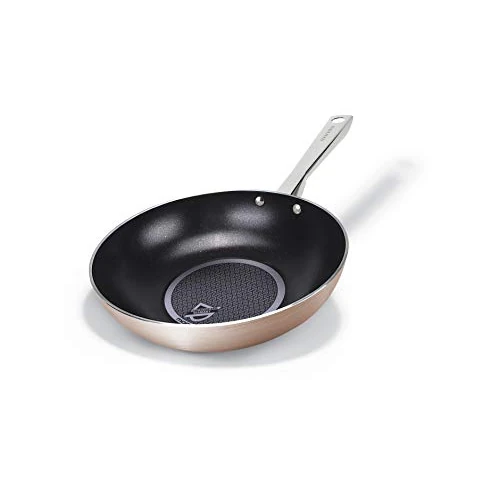 Offerta a tempo: Moneta Rosegold Diamant Wok 28 cm, Acciaio — 50% da 46,53 € a 23,18 €