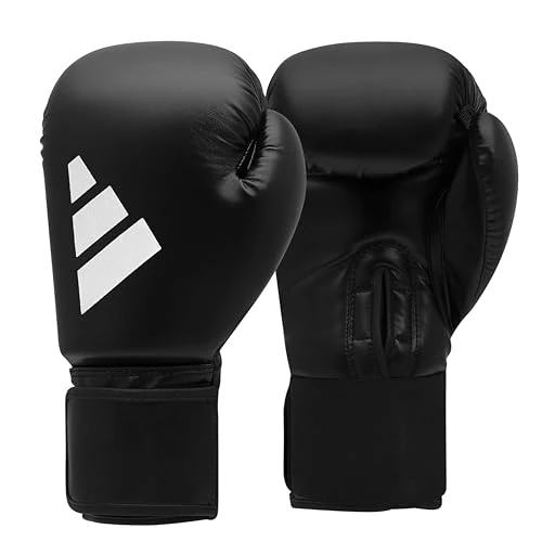 Offerta a tempo: Adidas Speed 50 - Guantoni da boxe, da adulto, colore: Nero/Bianco - 0.00% da 46.00 € a 46.00 €