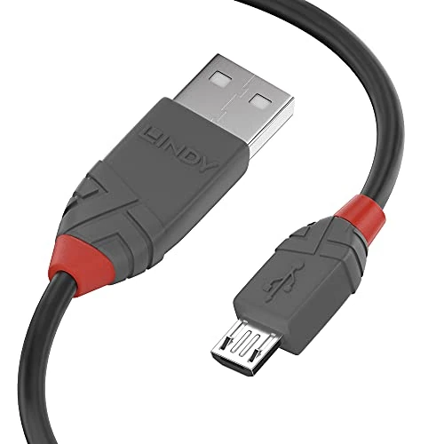 Offerta a tempo: Lindy Cable USB 2.0 Tipo A A Micro-B, Linea Anthra - 0.00% da 6.92 € a 6.92 €