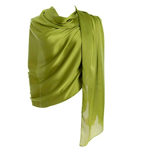 Offerta a tempo: CYZLANN Women's Scarves 100% Silk Long Lightweight Scarfs for women - 0.00% da 27.99 € a 27.99 €