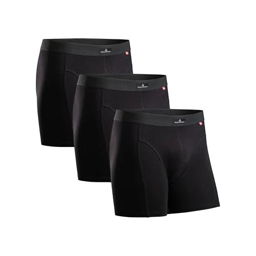 Zeitlich begrenztes Angebot: DANISH ENDURANCE Herren Boxershorts, Schwarz - 3 Pack, Gr.- XL von 32.95 € auf 29.95 € (9% Rabatt)