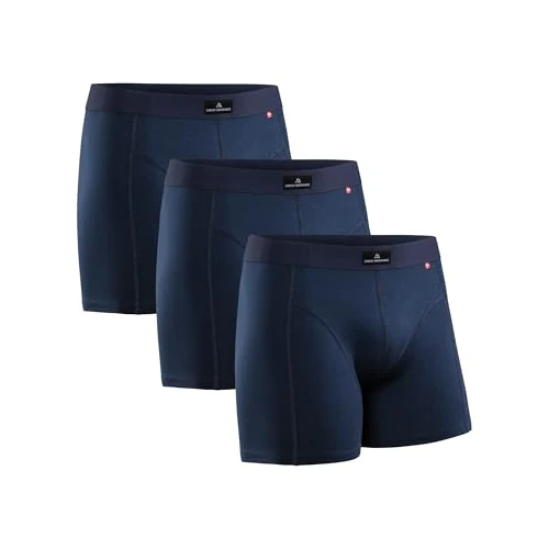 Zeitlich begrenztes Angebot: DANISH ENDURANCE Herren Boxershorts, Marineblau - 3 Pack, Gr.- XXL von 32.95 € auf 29.95 € (9% Rabatt)