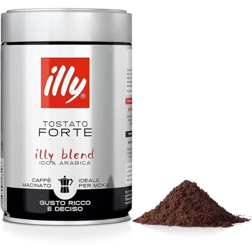 Oferta limitada: Illy Tarro 250gr De Café Moka Tostado Molido Forte de 29.95 € a 29.95 € (ahorro 0.00%)