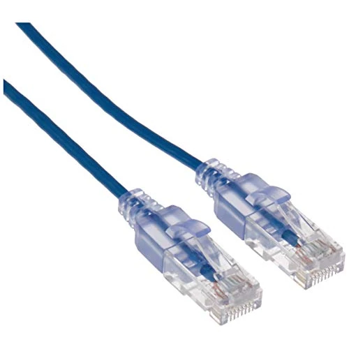 Limited offer: Monoprice Cat6A 50ft Blue 10-Pk Patch Cable UTP 30AWG 10G Pure Bare Copper Snagless RJ45 SlimRun Series Ethernet Cable from 23.29 EUR to 23.29 EUR (save 0%)