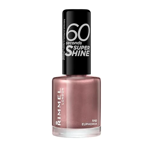 Offerta a tempo: Rimmel London 60 Seconds Super Shine Smalto per unghie 01 Euphoria - 0.00% da 2.40 € a 2.40 €