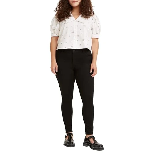 Levi's Women's 720 High Rise Super Skinny Jeans, Black Celestial, 25W / 28L