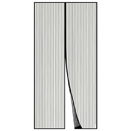 Beperkte aanbieding: Apalus Magnetische Vliegengordijn, Hordeur, Fijn Gaasgordijn, 32 Magneten van Boven-Tot-Onderafdichting - Sluit Automatisch, Houdt Frisse Lucht Binnen & Insecten Buiten (120x240CM, Zwart) van 22.99 EUR naar 22.99 EUR (besparing 0%)