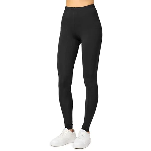 Merry Style Legging Long Pantalon Tenue de Sport Vêtement Femme MS10-143 - Noir - Taille 48 (Taille du producteur: XXXXL)