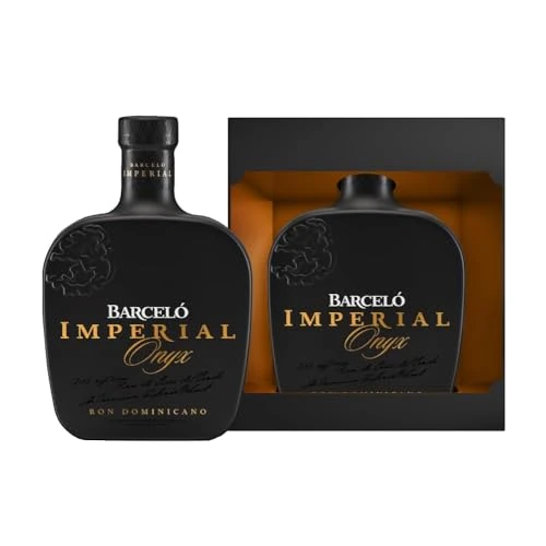 Offerta a tempo: Ron Barceló Imperial Onyx – Bottiglia da 700 ml di Rum Ambrato, Invecchiato Naturalmente Fino a 10 Anni in Barrique di Rovere, Rum Dominicano da 100% Succo di Canna da Zucchero - 0% da 29.20 € a 29.20 €