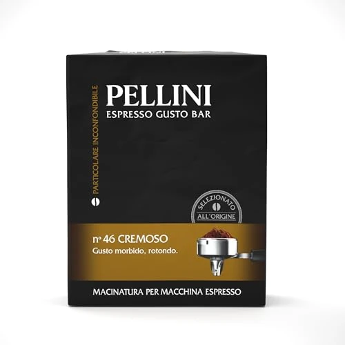 Begrenztes Angebot: Pellini Espresso Gusto Bar Nr. 46 Cremoso - 2x250 g Packungen von 11.29 EUR auf 6.99 EUR (Rabatt 38%)