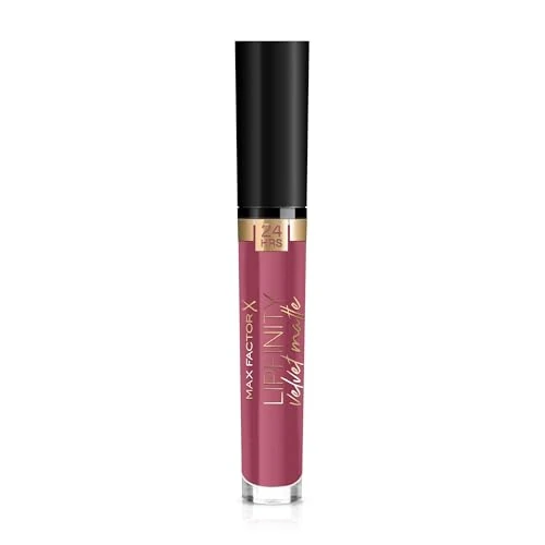 Offerta a tempo: Max Factor, Rossetto Matte Liquido Lipfinity Velvet, Idratante, Waterproof e No Transfer, 5 Matte Merlot - 54% da 16.00 € a 7.31 €