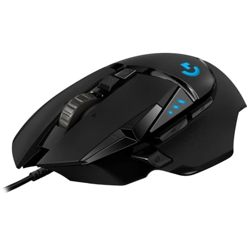Offerta a tempo: Logitech G G502 HERO Mouse Gaming Prestazioni Elevate, Sensore HERO 25K, 25.600 DPI, RGB, Pesi Regolabili, 11 Pulsanti Programmabili, Memoria Integrata, PC/Mac/Laptop - Nero - 34% da 59.99 € a 39.70 €
