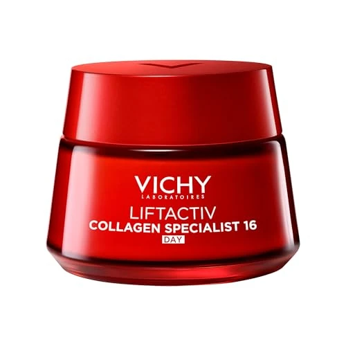 Offre limitée : Vichy, Liftactiv, Crème de Jour Anti-Âge Collagen Specialist 16, Lisse & Repulpe, Enrichie en Collagène, Corrige 16 Signes du Vieillissement, Pour tous Types de Peau, 50 ml de 36.96 EUR à 34.00 EUR (remise 8%)