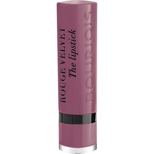 Offerta a tempo: Bourjois - Rouge Velvet The Lipstick - Rossetto Opaco a Lunga Tenuta in Stick - 019 Place des Roses - 2.4 g - 30% da 8.04 € a 5.60 €