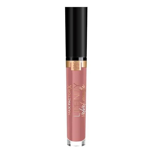 Offerta a tempo: Max Factor - Rossetto Matte Liquido Lipfinity Velvet - Idratante, Waterproof e No Transfer - 35 Elegant Brown - 4 ml - 0.00% da 17.00 € a 17.00 €