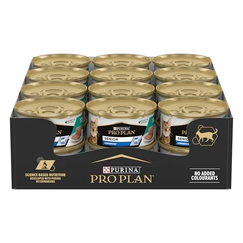 Limited-time offer: Nestle ProPlan Adult 7 + Tuna Foam / Meal Box for Senior Cats 85 g - Pack of 24 from 62.94 £ to 62.94 £ (save 0.00%)