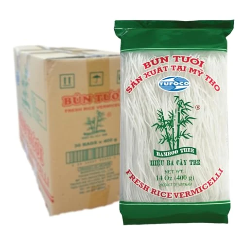 Oferta limitada: BAMBOO TREE Vermicelli de Arroz Frescos, Multipack, 30 x 400 GR de 75.95 € a 75.95 € (ahorro 0.00%)