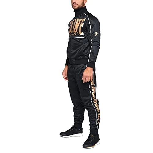 Offre limitée : LEONE 1947 SURVÊTEMENT HAUT DE GAMME, noir/S - AB300 de 95.90 € à 61.49 € (36% de remise)