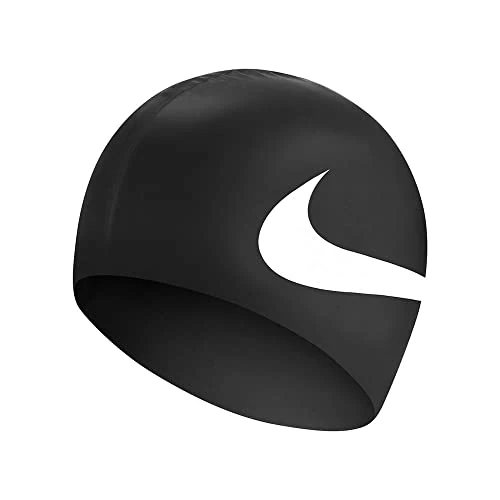 Offerta a tempo: NIKE Cuffia da nuoto in silicone, unisex, per adulti, unisex, NESS8163, nero, taglia unica - 56% da 16.00 € a 6.99 €