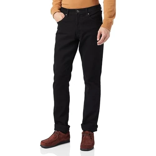 Tijdelijke aanbieding: Wrangler Herren Red Kabel Regular Jeans, Black Rinse, 32W / 32L EU van 50.00 EUR naar 41.00 EUR (korting 18%)