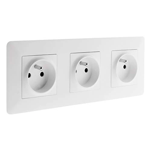 Zeitlich begrenztes Angebot: Zenitech – 16 A Dreifach-Weiß-Steckdose – Artezo von 12.90 € auf 12.90 € (0.00% Rabatt)