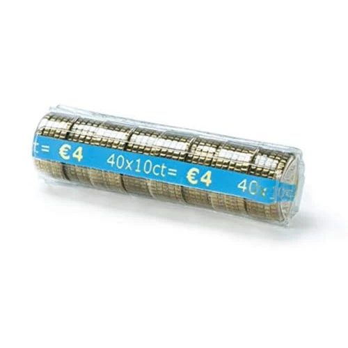 Offre limitée : Monetique L100TC010 Paquet de 100 étuis monnaie 0,10 euro de 11.95 € à 10.99 € (8% de remise)