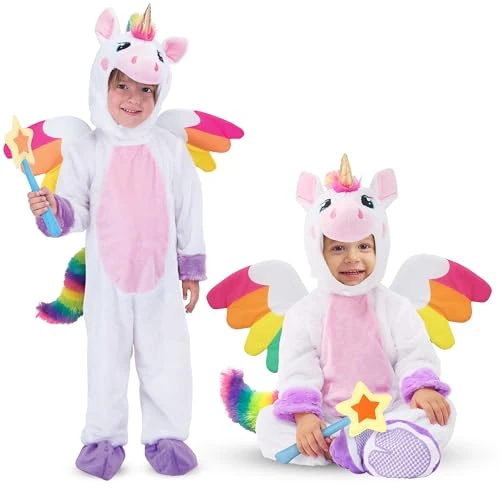 Offerta a tempo: Spooktacular Creations Unicorn Costume (18-24 Mesi) Bianco - 0.00% da 36.99 € a 36.99 €
