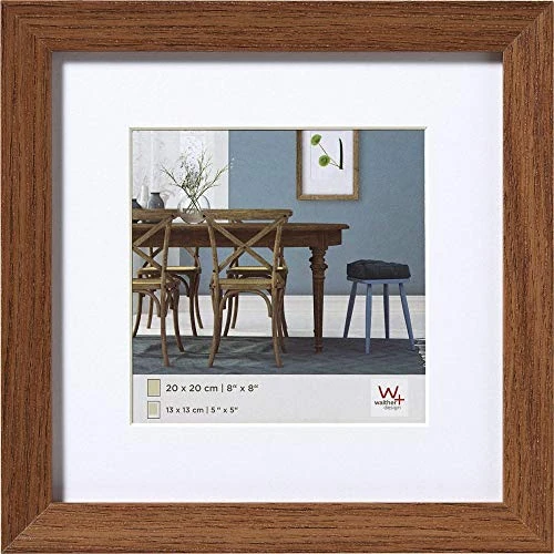 Oferta limitowana: walther design ramka na zdjęcia ciemny dąb 30 x 30 cm passe-partout, rama drewniana Fiorito EF330P z 421.60 zł na 22.27 zł (oszczędź 94.72%)