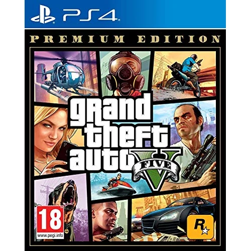 Grand Theft Auto V Premium Ed. Ps4 -
