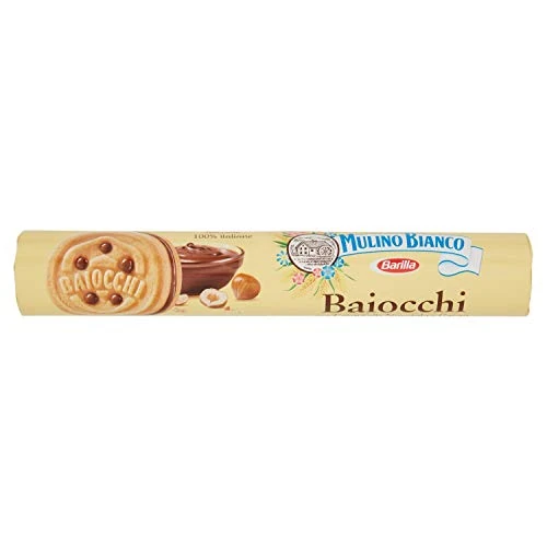 Baiocchi Mulino Bianco 168g ciasteczka z kremem czekolada + orzechy kruche