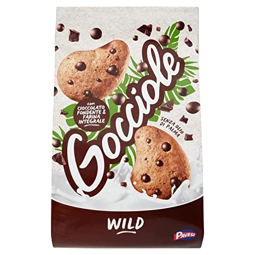 Offerta a tempo: Pavesi - Biscotti Gocciole Cioccolato Wild Integrali - 350Gr. — 42% da 2,99 € a 1,74 €