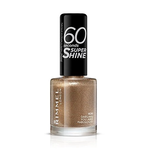 Offerta a tempo: RIMMEL 60 Seconds Super Shine Smalto, Smalto asciugatura rapida, Colore vibrante, A lunga tenuta, 8 ml, 809 Darling U R Fab! - 44% da 3.90 € a 2.20 €