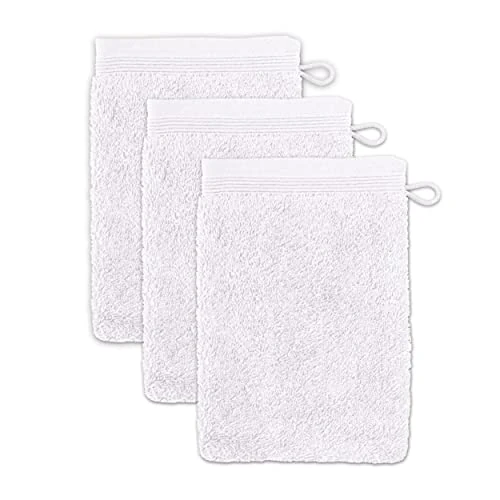 Offre limitée : Möve Superwuschel Serviette invité - Snow - 15 x 20 cm ,pack de 3 de 19.50 € à 19.50 € (0.00% de remise)