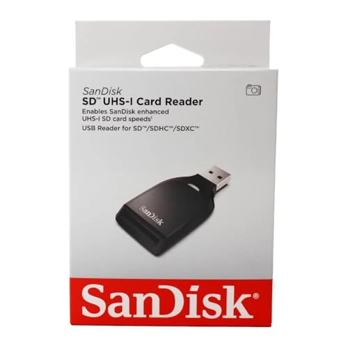 SanDisk SD UHS-I Card Reader, Black
