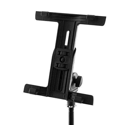 Offerta a tempo: TIGER IMCA2-BK Supporto per iPad o Tablet per Asta Microfonica, Colore Nero | Supporto regolabile per tablet e iPad da fissare all'asta microfonica, colore nero, ideale per spartiti e app musicali - 0.00% da 24.99 € a 24.99 €