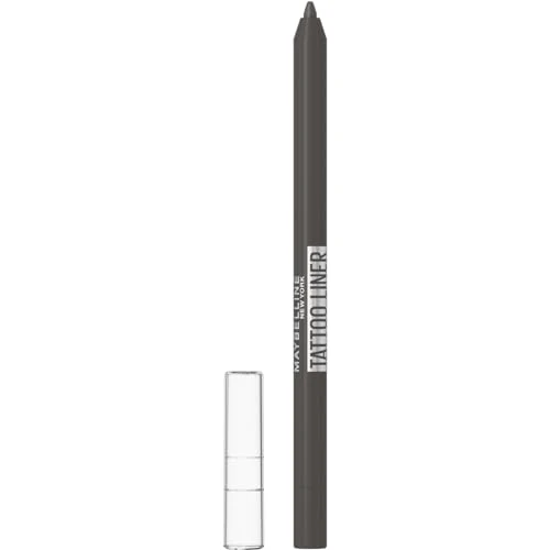 Maybelline New York - Tattoo Liner Gel Pencil - 901 Intense Charcoal - Grijs - Waterproof Slijpbaar Oogpotlood