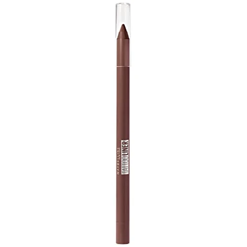 Offerta a tempo: Maybelline Tattoo Liner Lápiz De Ojos Semi-Permanente Waterproof 911 Smooth Walnut Marrón Claro - 12% da 8.19 € a 7.20 €