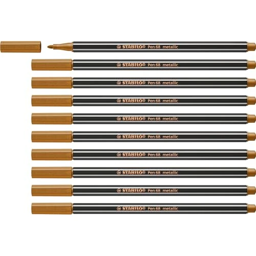 Offerta a tempo: STABILO - Pennarello Premium Metallizzato - Pen 68 metallic - 0.00% da 21.64 € a 21.64 €