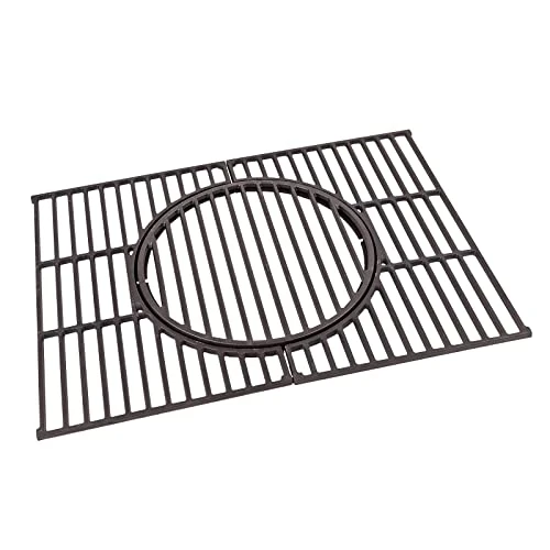 tepro Universal Rost Guss Grillrost Set cast Grate, Black