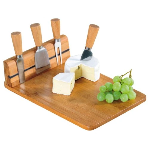 Offerta a tempo: Kesper 58641 13 - Tagliere per formaggi con posate, in bambù, colore marrone - 3% da 20.63 € a 20.10 €