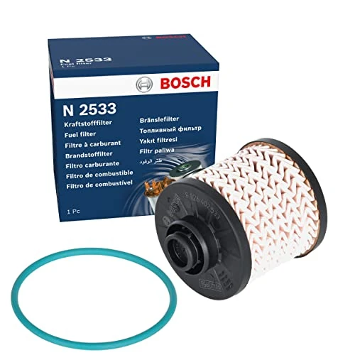 Offerta a tempo: Filtro Diesel per Auto Bosch N2533 - Separa le particelle e l'acqua dal carburante, protegge il sistema di iniezione - 27% da 23.96 € a 17.43 €